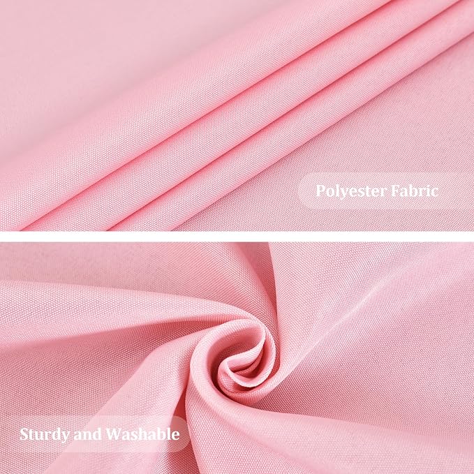 Wolkemer Farmhouse Pink Table Runner Small Short Table Runners 36 Inches | - Image 4
