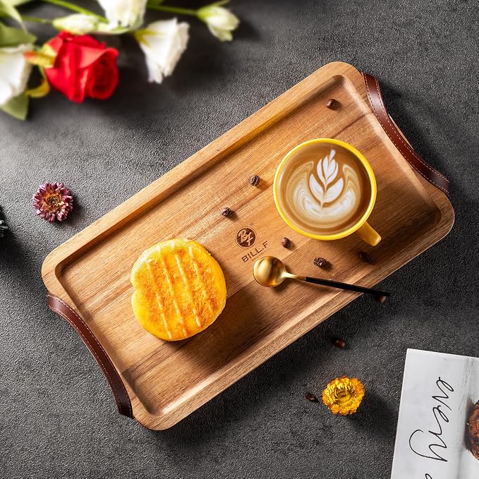Charcuterie Boards with Handles, Wooden Charcuterie Board Platter - Image 3