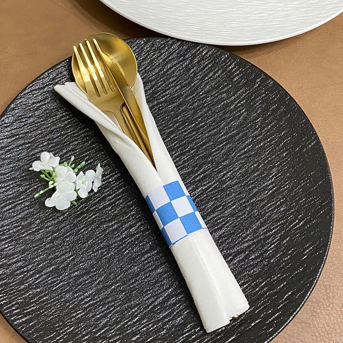 Germiwipe Paper Napkin Bands, Napkin Rings - Image 2