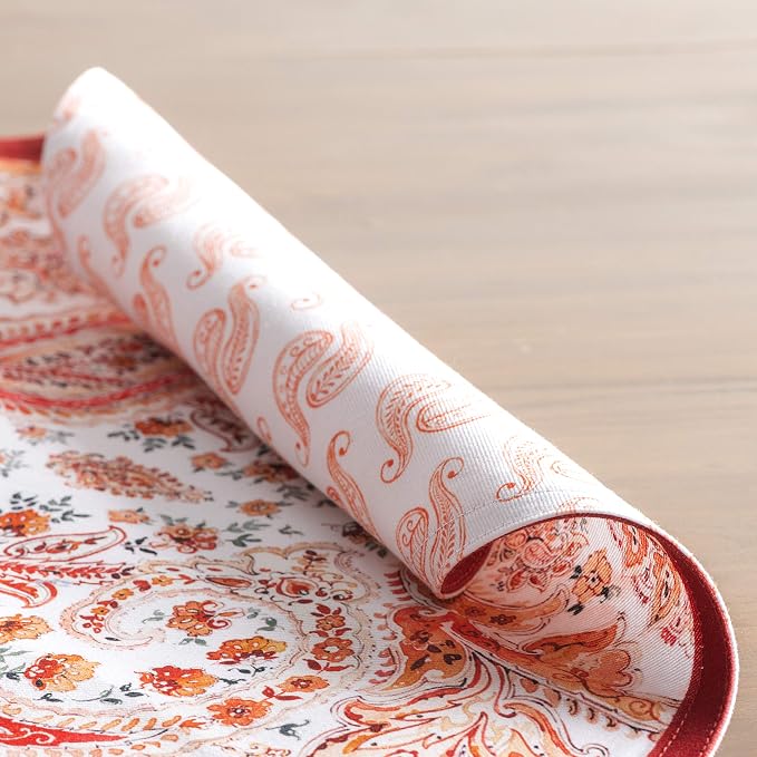 Maison d' Hermine Placemats Set of 4 Reusable 100% Cotton | Cloth Place Mats - Image 8