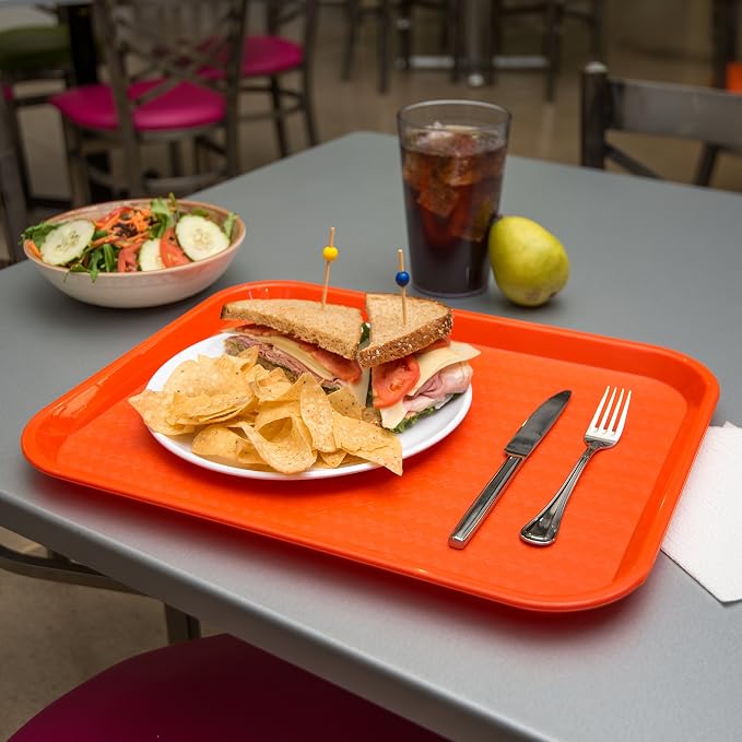Carlisle FoodService Products Cafe Fast Food Cafeteria Tray - Image 3