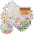Maison d' Hermine Placemats Set of 4 Reusable 100% Cotton | Cloth Place Mats by MaisondHermine