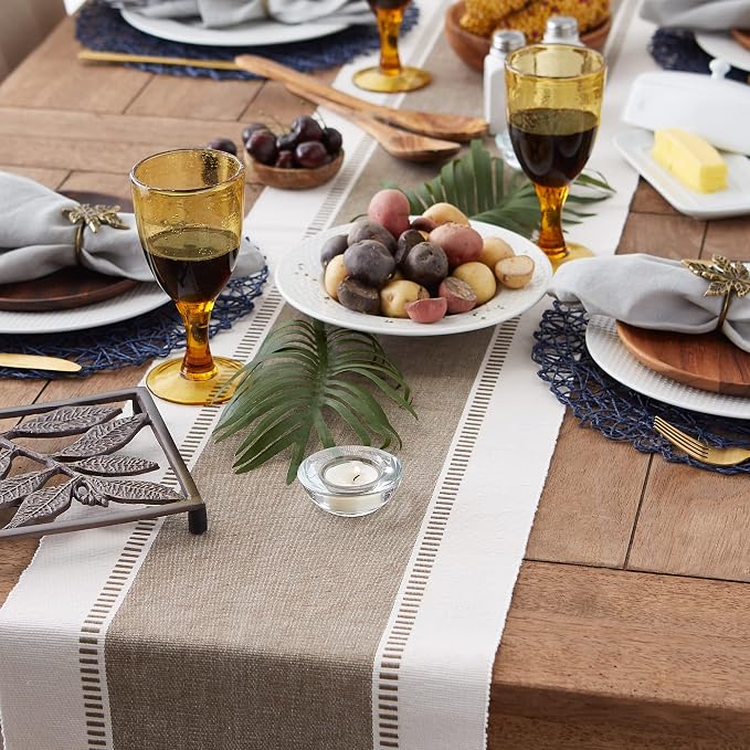 DII Dobby Stripe Table Runner - Image 5