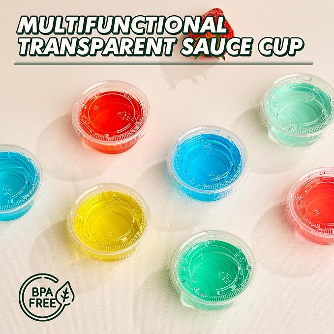2 oz 200 Pack Jello Shot Cups - Image 6