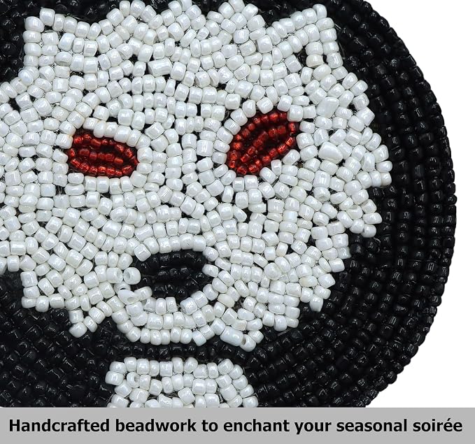 COTTON CRAFT Halloween Beaded Coasters - Image 5