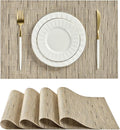 Leetaltree Light Brown Placemats Set of 4 by Leetaltree-ArtatEveryTable