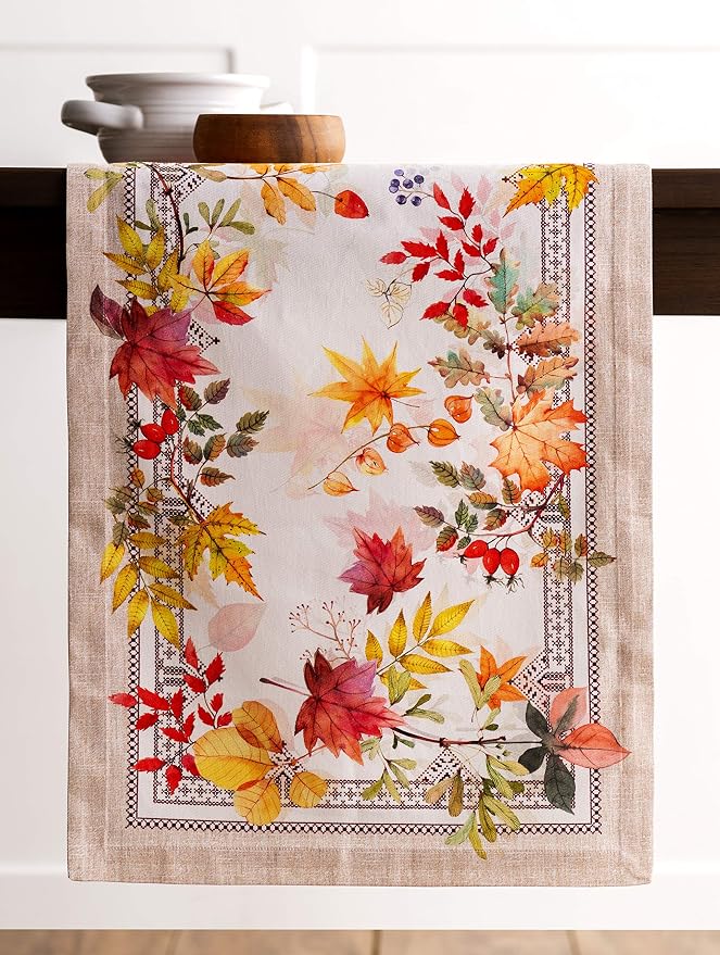 Maison d' Hermine Table Runner 100% Cotton 14.50" x 108" | Table Runners 108 - Image 8
