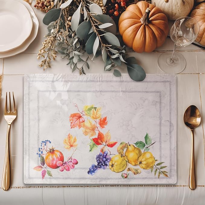 Maison d' Hermine Placemats Set of 4 Reusable 100% Cotton | Cloth Place Mats - Image 6