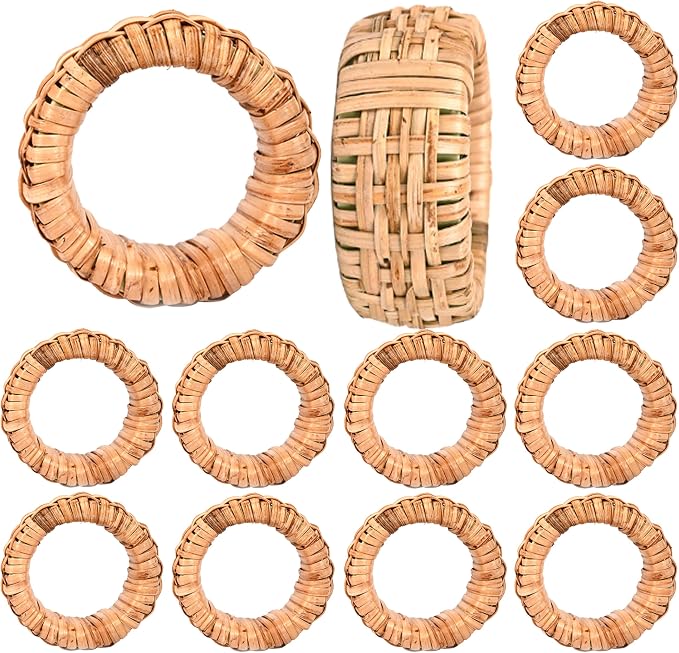 ALPHA Living HOME Boho Chic Dining Décor Set of 12 by ALPHALivingHOME