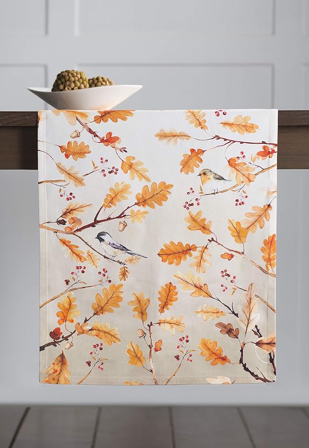 Maison d' Hermine Table Runner 100% Cotton 14.50" x 72" | Table Runners 72 - Image 9