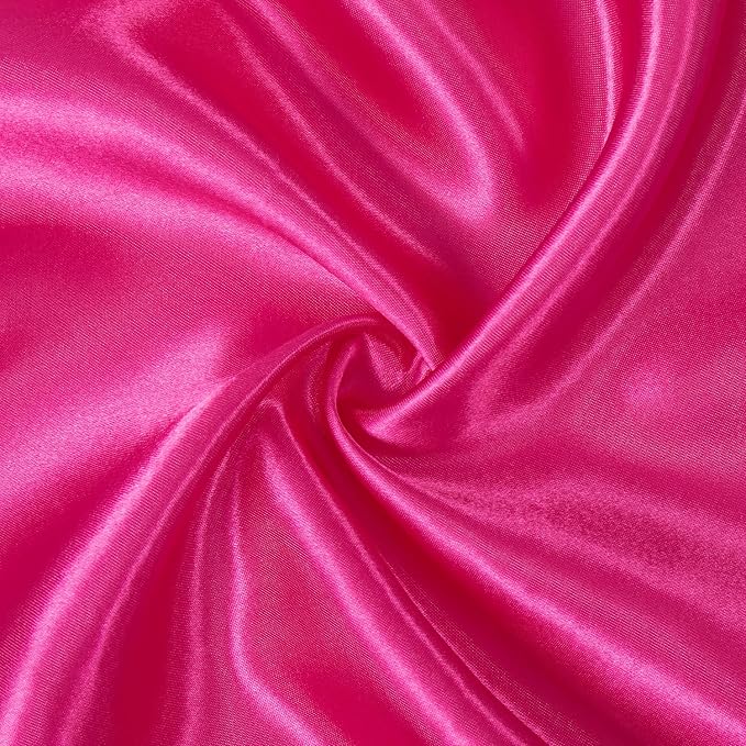 Hot Pink Satin Table Runner, 12x108 Inches, 4 Pack | Premium Satin, Smooth - Image 7