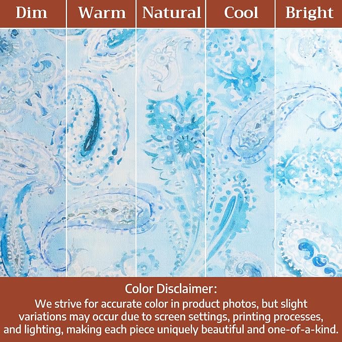 Maison d' Hermine Placemats Set of 4 Reusable 100% Combed Cotton | Cloth Place - Image 9