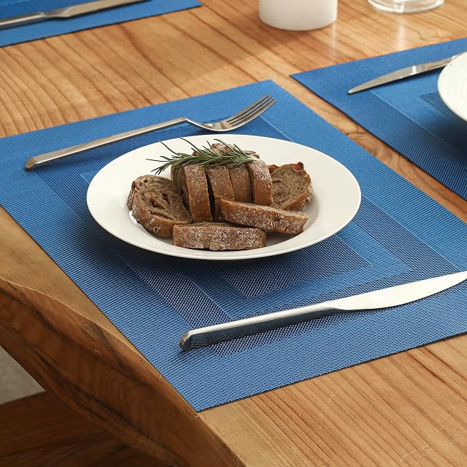 Leetaltree Blue Frame Placemats Set of 6 - Image 8