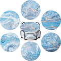 6Pcs Absorbent Coasters Set by Hoewina
