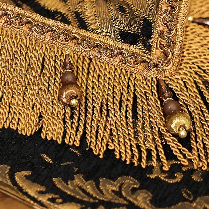 Loom and Mill Luxury Vintage Chenille Table Runner 90 Inches Long, 13x90 inch - Image 5