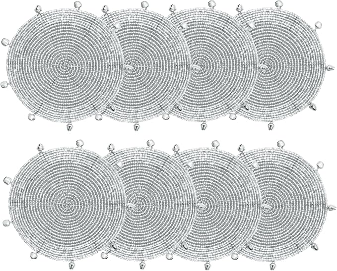 COTTON CRAFT Glitz Handmade Beaded Coaster by COTTONCRAFT