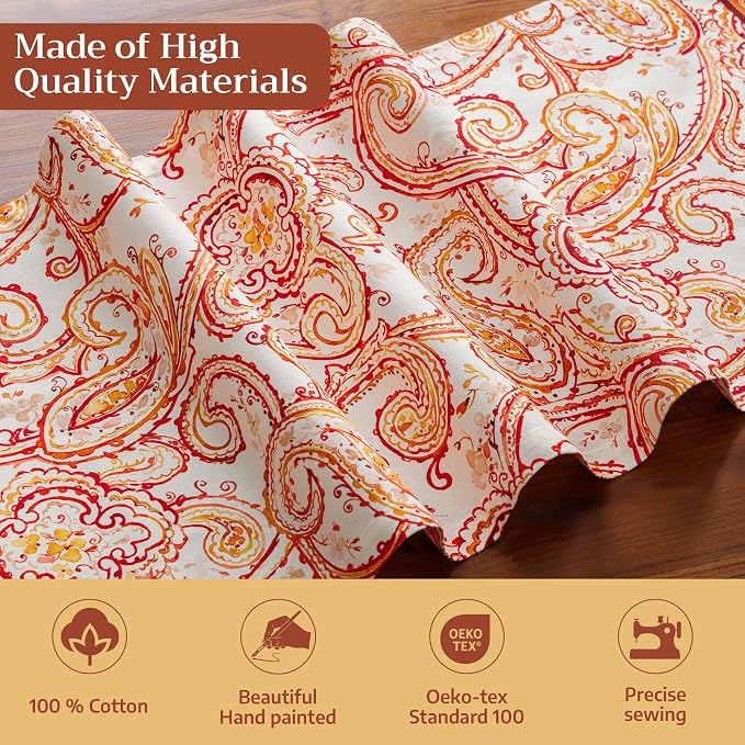 Maison d' Hermine Table Runner 100% Cotton 14.50" x 60" | Table Runners 60 - Image 3