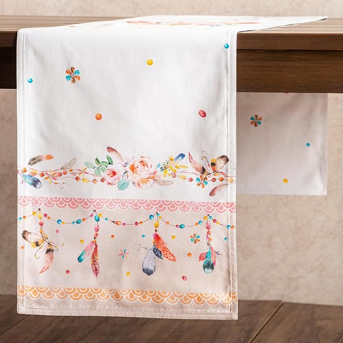 Maison d' Hermine Table Runner 100% Cotton 14.50" x 108" | Table Runners 108 - Image 8