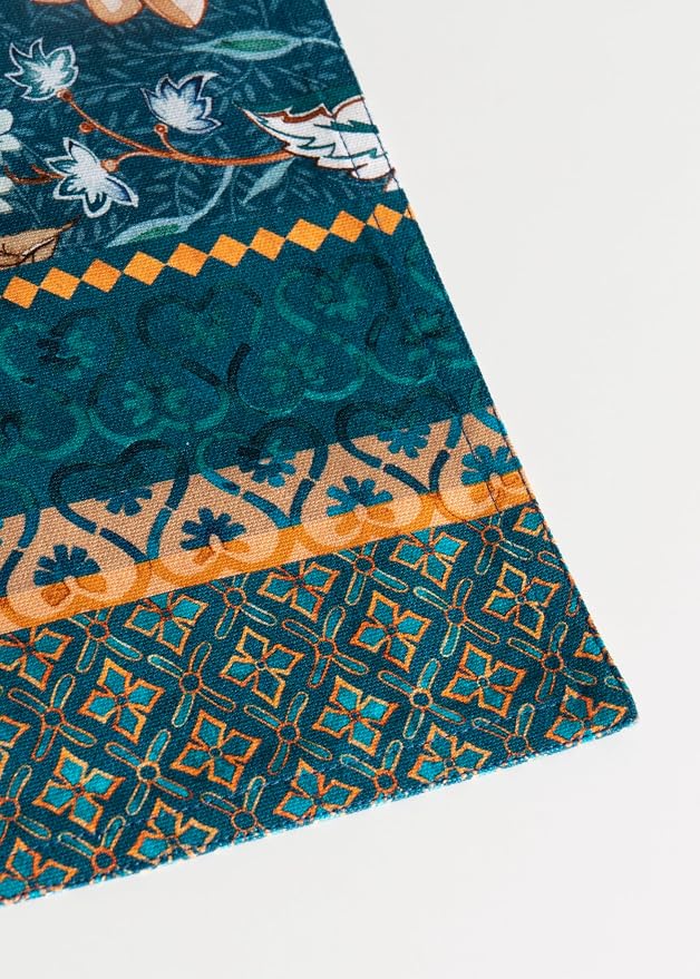 Maison d' Hermine Placemats Set of 4 Reusable 100% Cotton | Cloth Place Mats - Image 8
