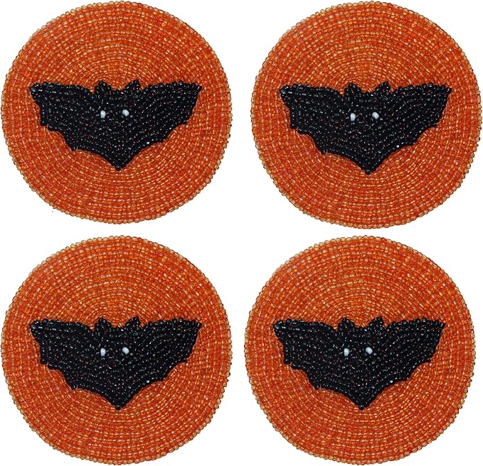 COTTON CRAFT Halloween Beaded Coasters by COTTONCRAFT