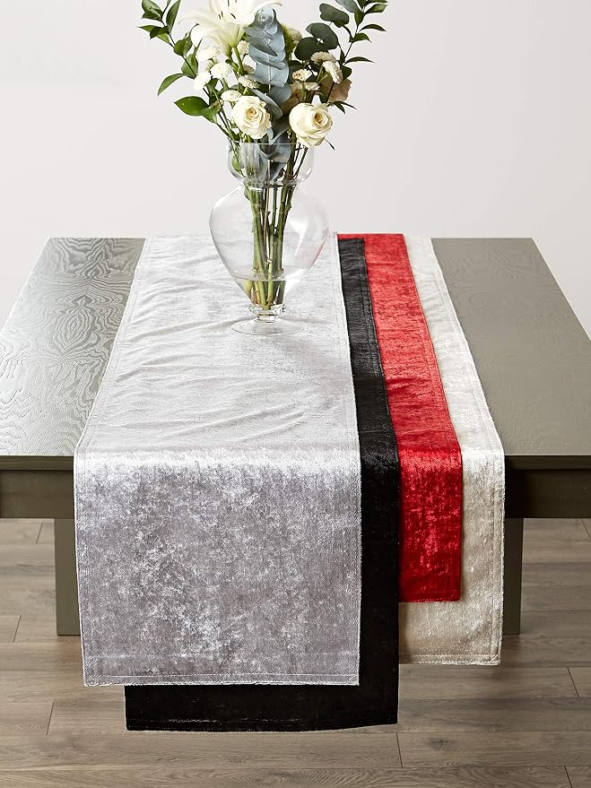 DII Velvet Collection Tabletop, Table Runner - Image 4
