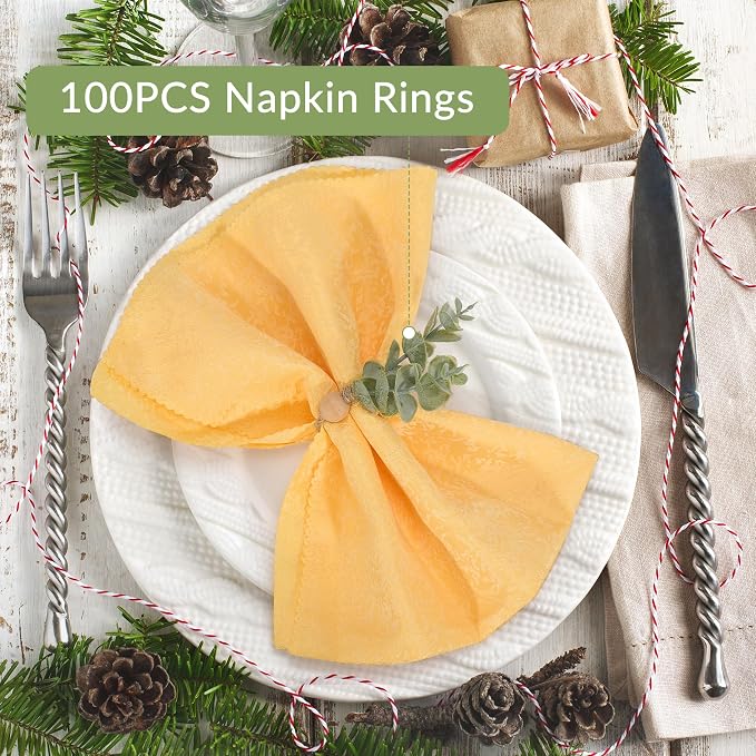 Defined Deco Napkin Rings - Image 4