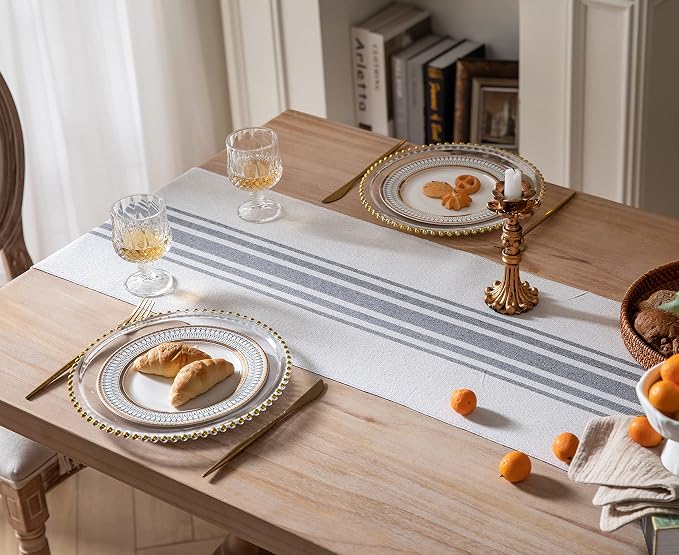 Boho Table Runner for Modern Farmhouse Decor, Dining Table décor 13 x 60 Inch - Image 2