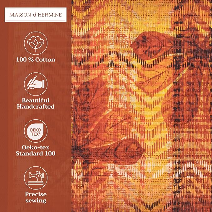 Maison d' Hermine Placemats Set of 4 Reusable 100% Cotton | Cloth Place Mats - Image 2