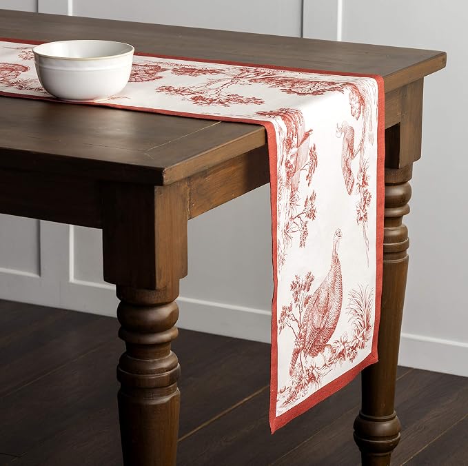 Maison d' Hermine Table Runner 100% Cotton 14.50" x 90" | Table Runners 90 - Image 6