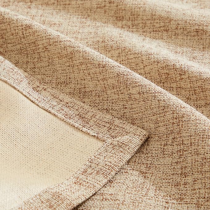 Burlap Style Farmhouse Table Runner, 14x48 Inches Oatmeal Beige | Thick Durable - Image 6