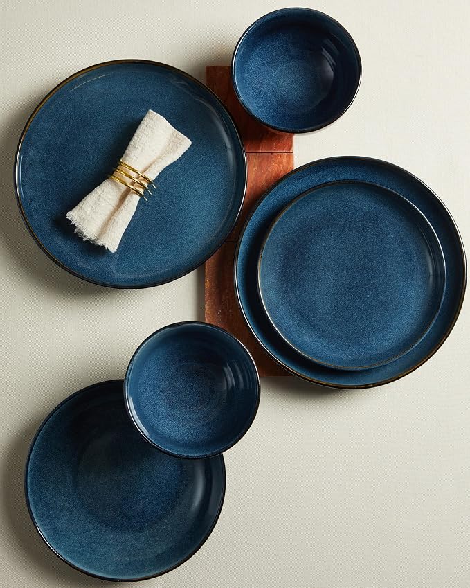 24 Piece Double Bowl Dinnerware Sets - Image 4
