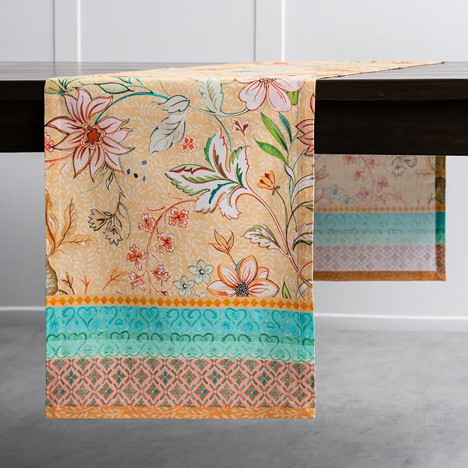 Maison d' Hermine Table Runner 100% Cotton 14.50" x 72" | Table Runners 72 - Image 8