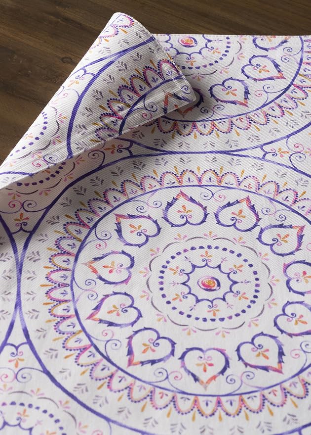 Maison d' Hermine Placemats Set of 4 Reusable 100% Cotton | Cloth Place Mats - Image 7