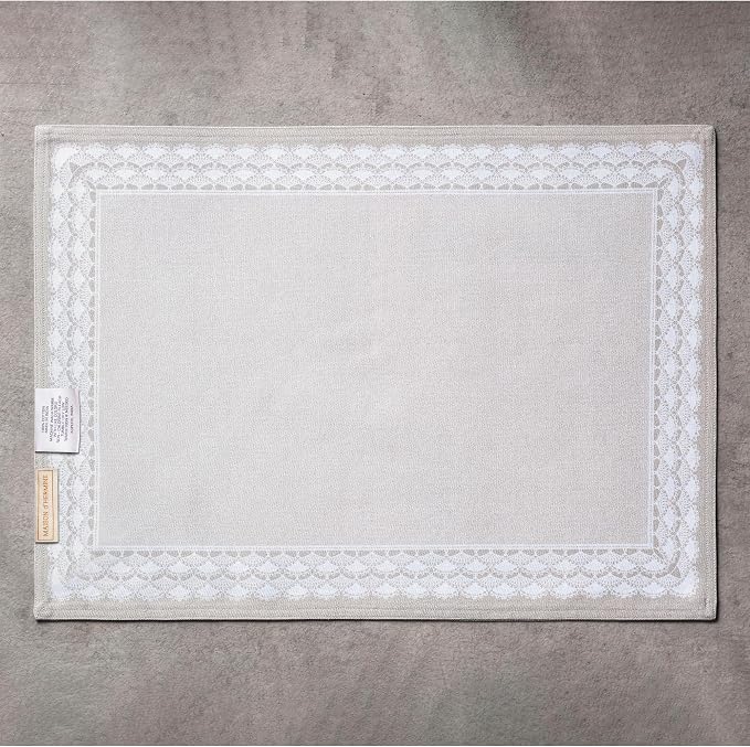 Maison d' Hermine Placemats Set of 4 Reusable 100% Cotton | Cloth Place Mats - Image 9