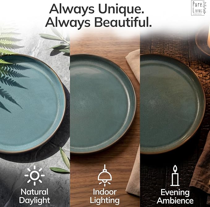 32 Piece Stoneware Dinnerware Set - Image 7