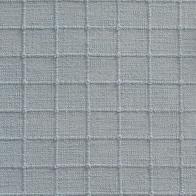 Artisanal Grid Linen Table Runner, 13x48 Inches Chambray | Heavy Textured - Image 7
