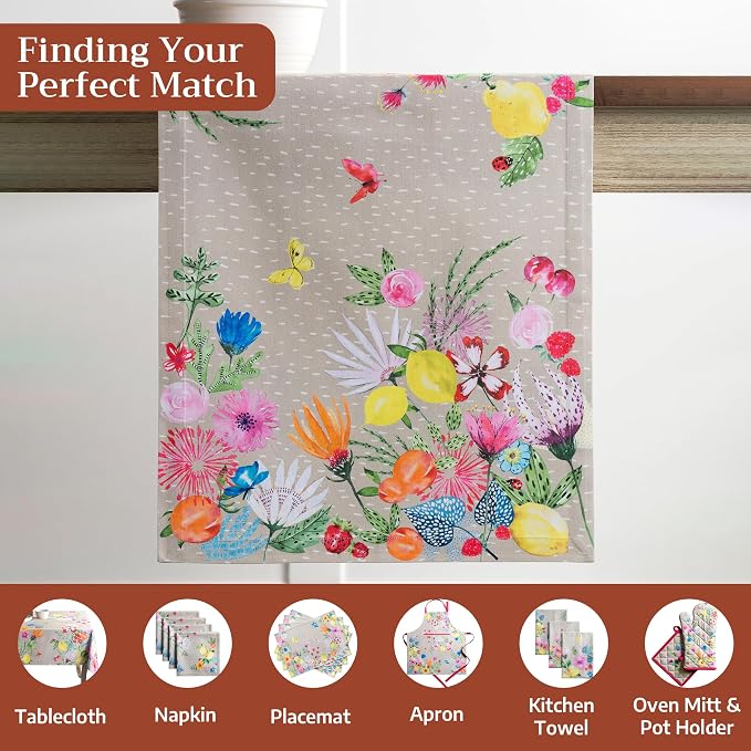 Maison d' Hermine Table Runner 100% Cotton 14.50" x 108" | Table Runners 108 - Image 4