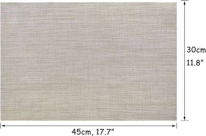 Table Placemats Dining Table Place Mats Set of 6 Heat Resistant Insulation - Image 5