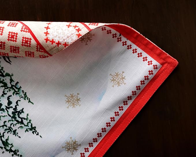 Maison d' Hermine Placemats Set of 4 Reusable 100% Cotton | Cloth Place Mats - Image 7