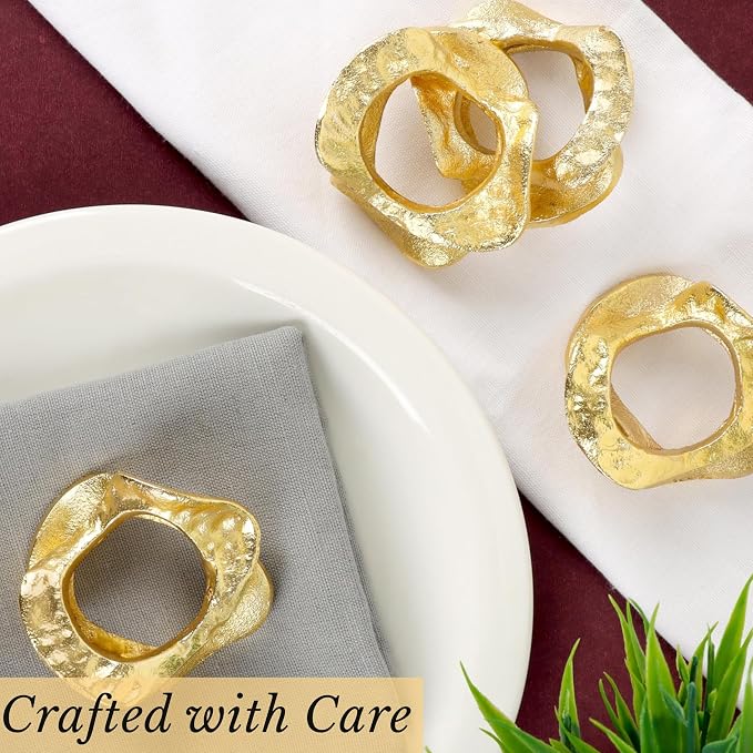 ALPHA Living HOME Modren Napkin Rings - Image 5