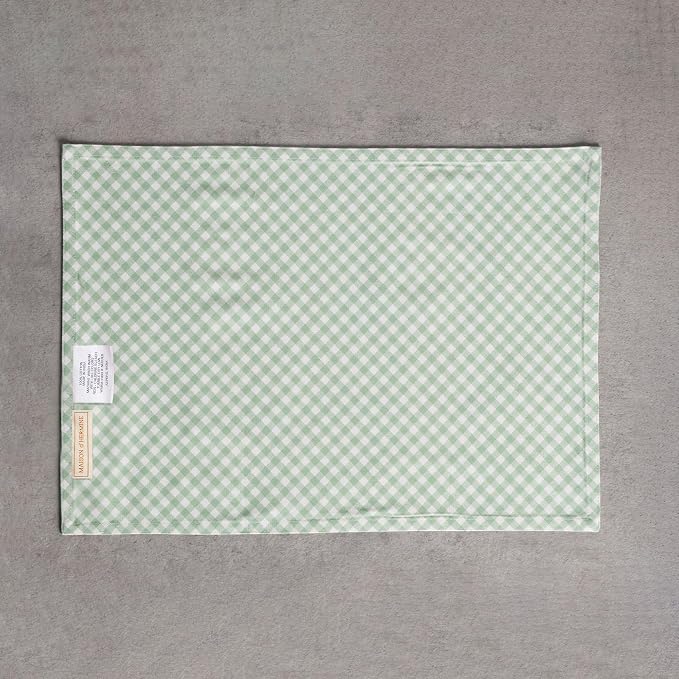 Maison d' Hermine Placemats Set of 4 Reusable 100% Cotton | Cloth Place Mats - Image 9