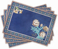 Maison d' Hermine Placemats Set of 4 Reusable 100% Combed Cotton | Cloth Place by MaisondHermine