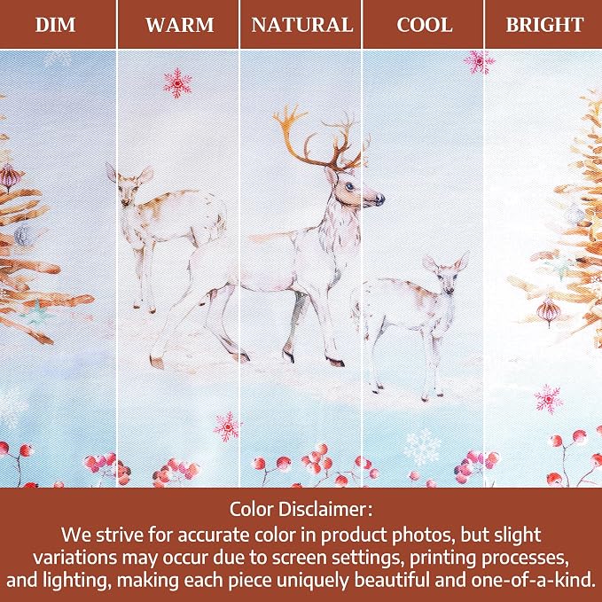 Maison d' Hermine Placemats Set of 4 Reusable 100% Cotton | Cloth Place Mats - Image 6