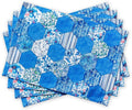 Maison d' Hermine Placemats Set of 4 Reusable 100% Cotton | Cloth Place Mats by MaisondHermine