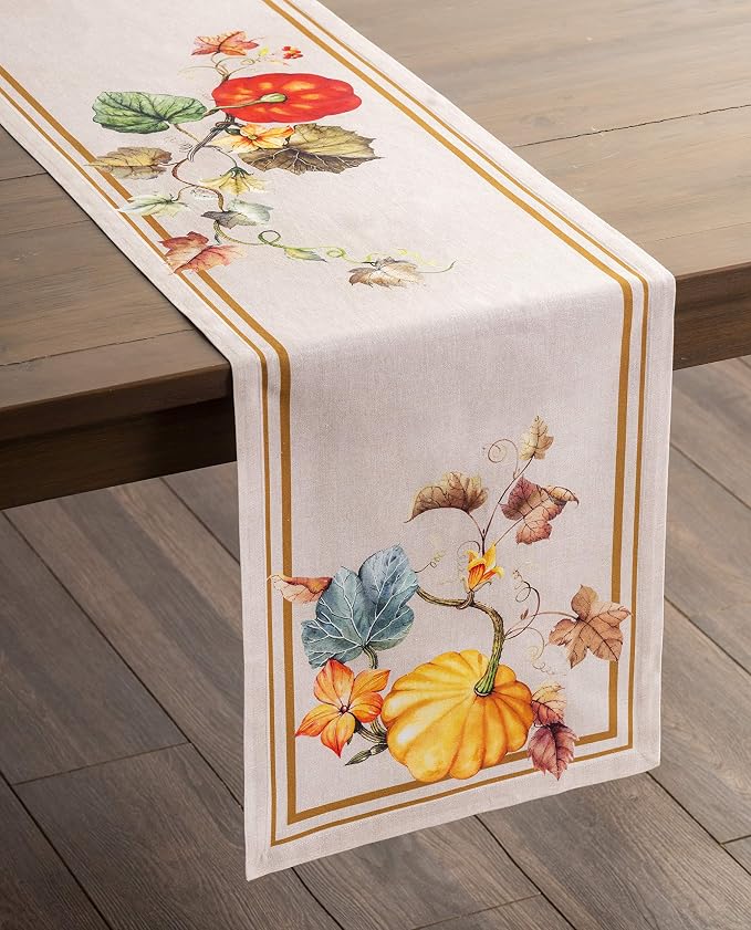 Maison d' Hermine Table Runner 100% Cotton 14.50" x 90" | Table Runners 90 - Image 5
