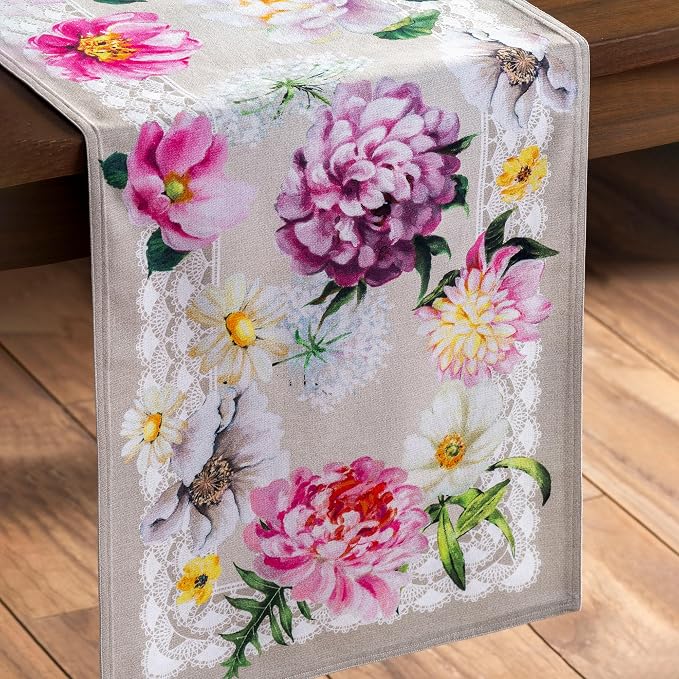 Maison d' Hermine Table Runner 100% Cotton 14.50" x 108" | Table Runners 108 - Image 9