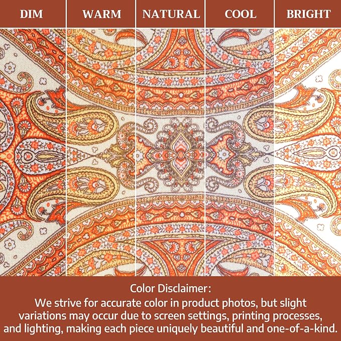 Maison d' Hermine Placemats Set of 4 Reusable 100% Cotton | Cloth Place Mats - Image 6