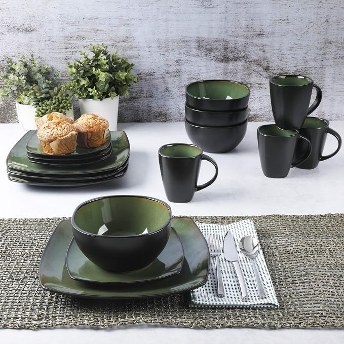 Gibson Elite Soho Lounge 16 Piece Dinnerware Set - Image 6
