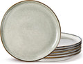 AmorArc Ceramic Plates Set of 6, 8.5 Inch Stoneware Small Dinner Plates Set | by AmorArc