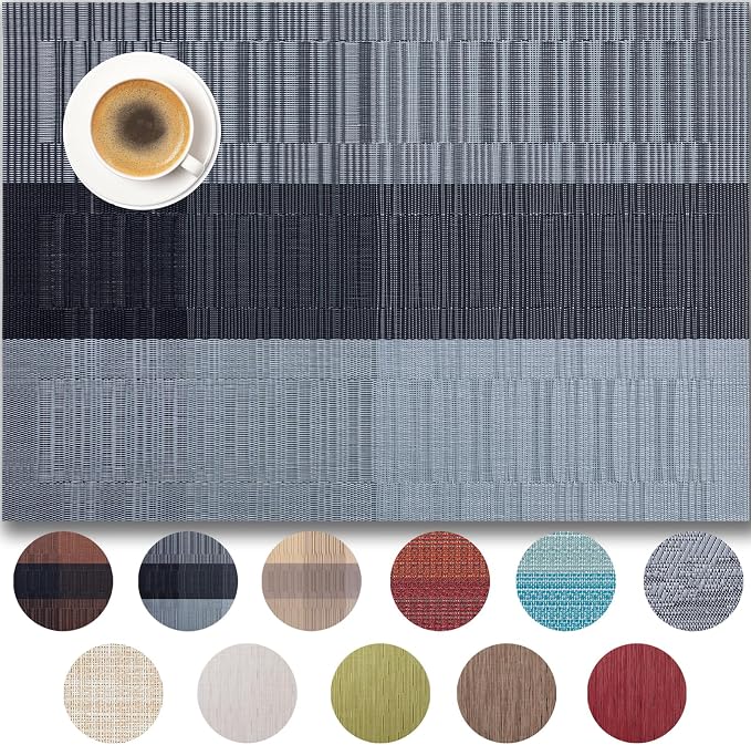 Placemats Set of 6 by Unknown